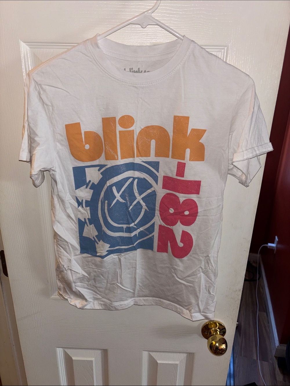 Blink-182 White Graphic Tee